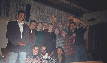 Gruppenbild 1. Klassentreffen 1992